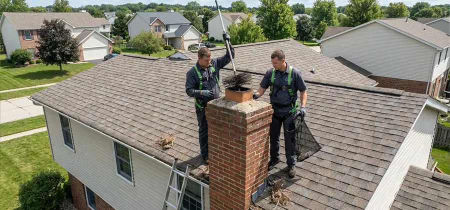 Bird Removal From Chimney in Caldwell