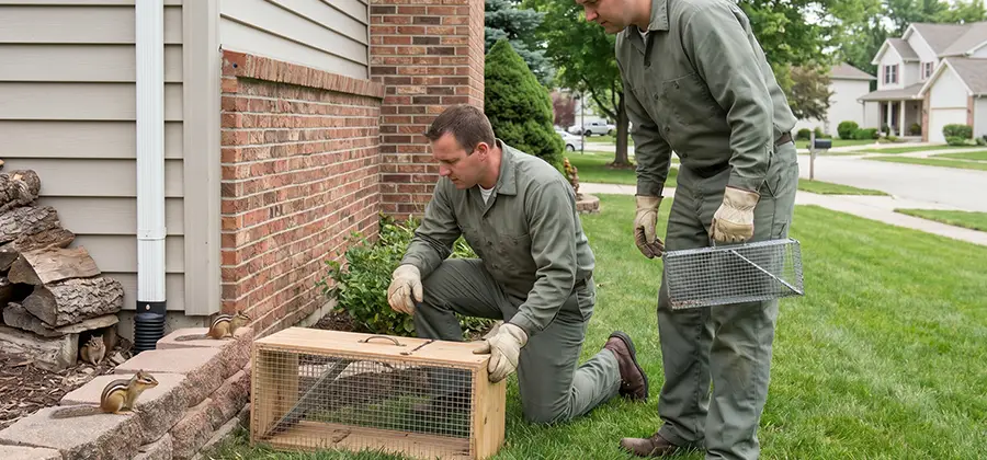Remove Chipmunks From Yard in Caldwell