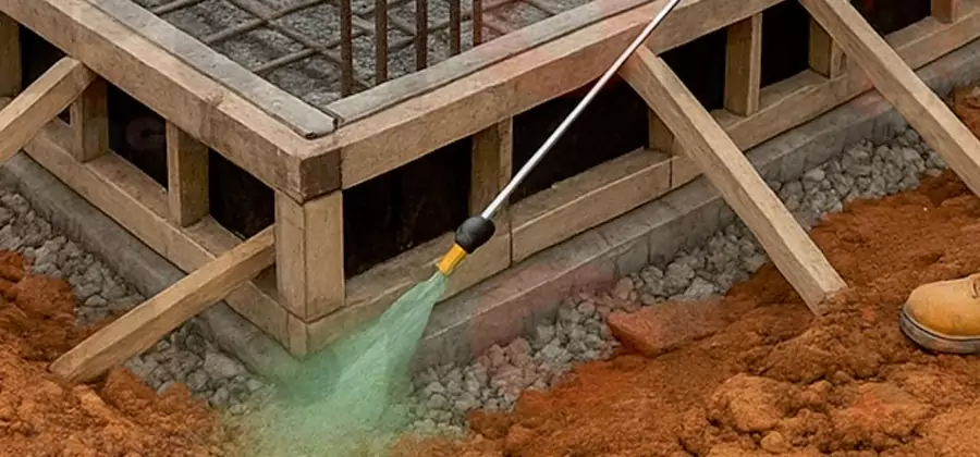 Foundation Slab Termite Treatment in Caldwell